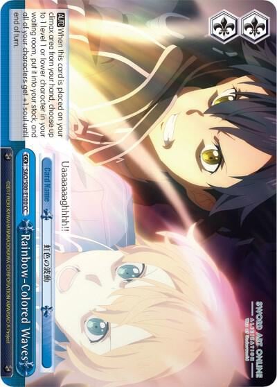 Rainbow-Colored Waves, Sword Art Online -Alicization- Vol.2 SAO/S80-E100 CC