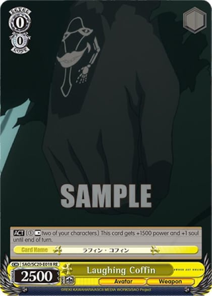 Laughing Coffin, Sword Art Online Chronicle Set SAO/SC20-E018 RE