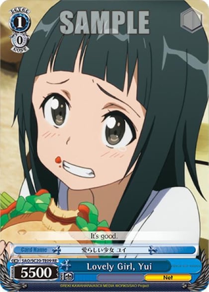 Lovely Girl, Yui (TD), Sword Art Online Chronicle Set SAO/SC20-TE09 RE