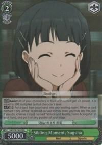 Sibling Moment, Suguha (Parallel Foil), Sword Art Online II SAO/SE23-E05 R