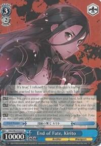 End of Fate, Kirito, Sword Art Online II SAO/SE23-E23 R