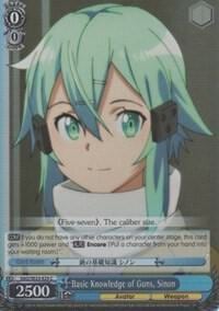 Basic Knowledge of Guns, Sinon (Parallel Foil), Sword Art Online II SAO/SE23-E25 C