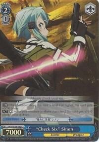 "Check Six" Sinon (Parallel Foil), Sword Art Online II SAO/SE23-E32 C