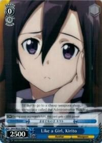 Like a Girl, Kirito, Sword Art Online II SAO/SE23-TE09 TD