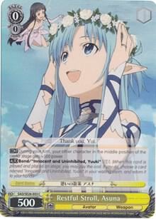 Restful Stroll, Asuna (Parallel Foil), Sword Art Online II Vol.2 SAO/SE26-E03 C