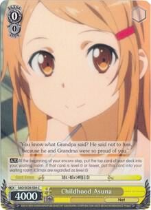 Childhood Asuna (Parallel Foil), Sword Art Online II Vol.2 SAO/SE26-E04 C