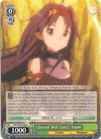 "Sword Skill Lore" Yuuki, Sword Art Online II Vol.2 SAO/SE26-E08 R