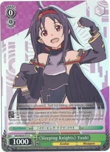 "Sleeping Knights" Yuuki (Parallel Foil), Sword Art Online II Vol.2 SAO/SE26-E13 C