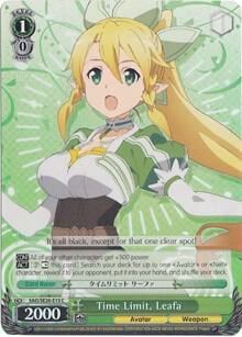 Time Limit, Leafa (Parallel Foil), Sword Art Online II Vol.2 SAO/SE26-E15 C