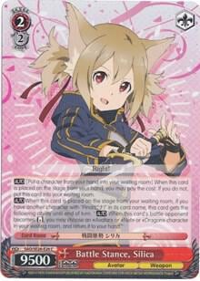 Battle Stance, Silica (Parallel Foil), Sword Art Online II Vol.2 SAO/SE26-E26 C