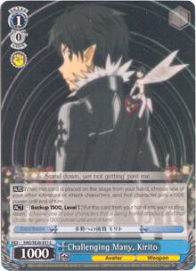 Challenging Many, Kirito, Sword Art Online II Vol.2 SAO/SE26-E31 C
