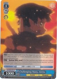 Challenging Many, Kirito (Parallel Foil), Sword Art Online II Vol.2 SAO/SE26-E31 C