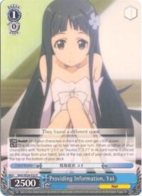 Providing Information, Yui, Sword Art Online II Vol.2 SAO/SE26-E32 C