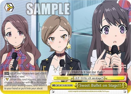 Sweet Bullet on Stage!! (RRR), Rascal Does Not Dream Series SBY/W114-E031R RRR