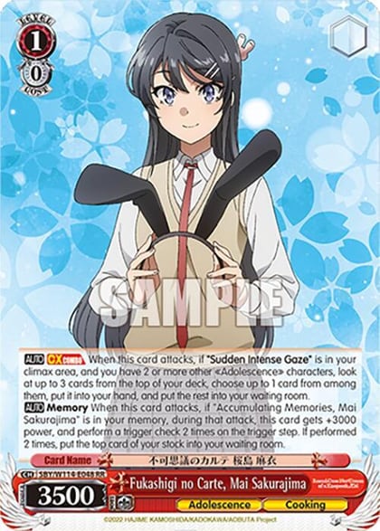 Fukashigi no Carte, Mai Sakurajima, Rascal Does Not Dream Series SBY/W114-E048 RR