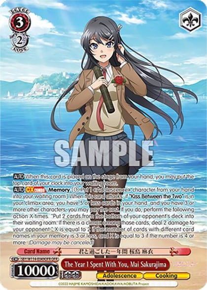 The Year I Spent With You, Mai Sakurajima (OFR), Rascal Does Not Dream Series SBY/W114-E049OFR OFR
