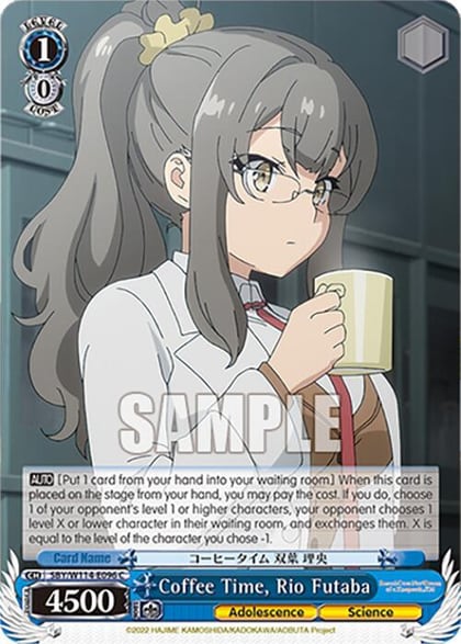 Coffee Time, Rio Futaba, Rascal Does Not Dream Series SBY/W114-E096 C