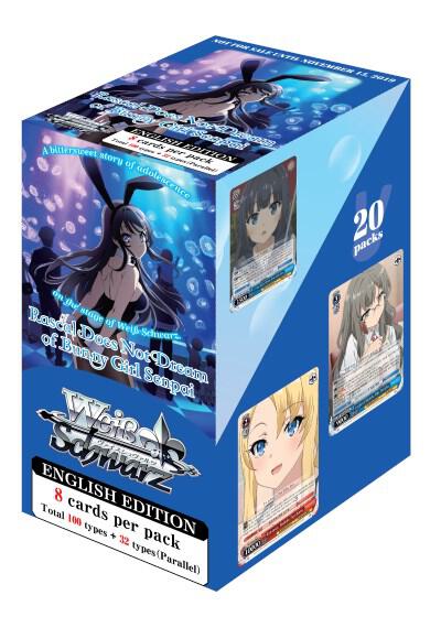 Rascal Does Not Dream of Bunny Girl Senpai Booster Box [Second Edition], Rascal Does Not Dream of Bunny Girl Senpai P450677