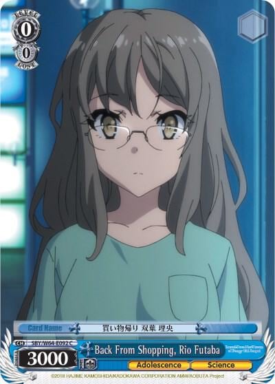 Back From Shopping, Rio Futaba, Rascal Does Not Dream of Bunny Girl Senpai SBY/W64-E092 C