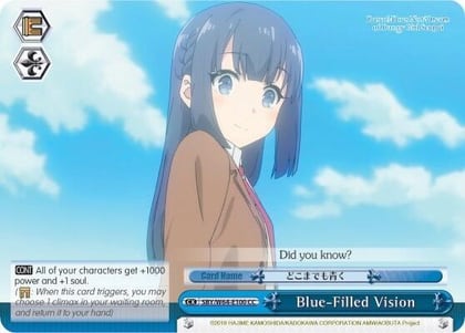 Blue-Filled Vision, Rascal Does Not Dream of Bunny Girl Senpai SBY/W64-E100 CC