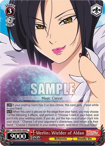Merlin: Wielder of Aldan, The Seven Deadly Sins: Revival of The Commandments SDS/SX05-064 R