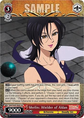 Merlin: Wielder of Aldan (SR), The Seven Deadly Sins: Revival of The Commandments SDS/SX05-064S SR