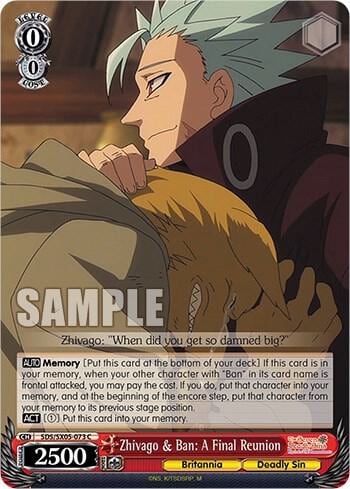 Zhivago & Ban: A Final Reunion, The Seven Deadly Sins: Revival of The Commandments SDS/SX05-073 C