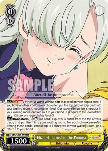 Elizabeth: Trust in the Promise, The Seven Deadly Sins: Revival of The Commandments SDS/SX05-001 RR