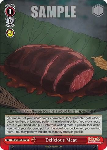 Delicious Meat, The Seven Deadly Sins: Revival of The Commandments SDS/SX05-077 U