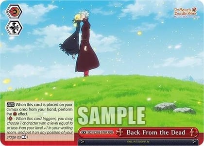 Back From the Dead (RRR), The Seven Deadly Sins: Revival of The Commandments SDS/SX05-078R RRR
