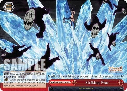 Striking Fear, The Seven Deadly Sins: Revival of The Commandments SDS/SX05-080 CC