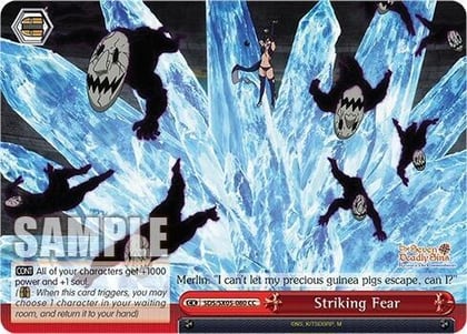 Striking Fear, The Seven Deadly Sins: Revival of The Commandments SDS/SX05-080 CC