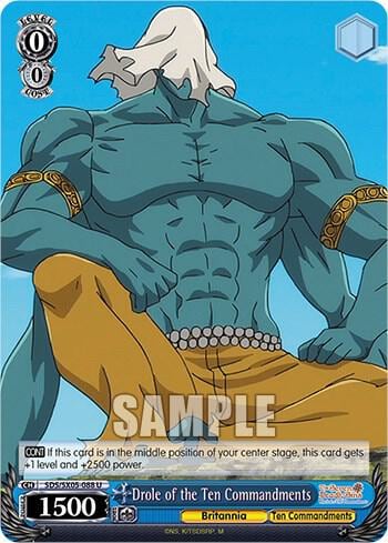 Drole of the Ten Commandments, The Seven Deadly Sins: Revival of The Commandments SDS/SX05-088 U