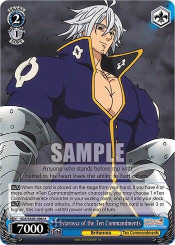 Estarossa of the Ten Commandments, The Seven Deadly Sins: Revival of The Commandments SDS/SX05-096 U