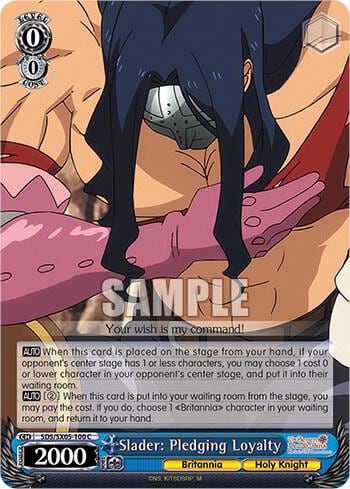 Slader: Pledging Loyalty, The Seven Deadly Sins: Revival of The Commandments SDS/SX05-100 C