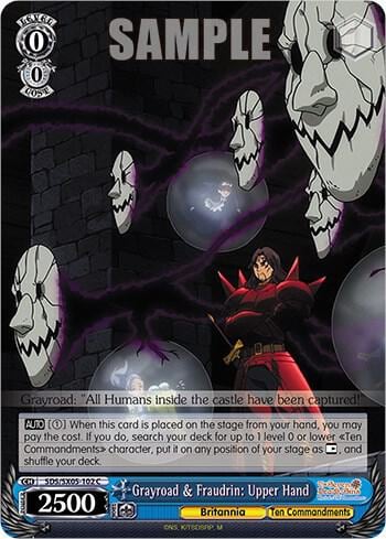 Grayroad & Fraudrin: Upper Hand, The Seven Deadly Sins: Revival of The Commandments SDS/SX05-102 C