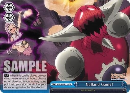 Galland Game!, The Seven Deadly Sins: Revival of The Commandments SDS/SX05-110 CC