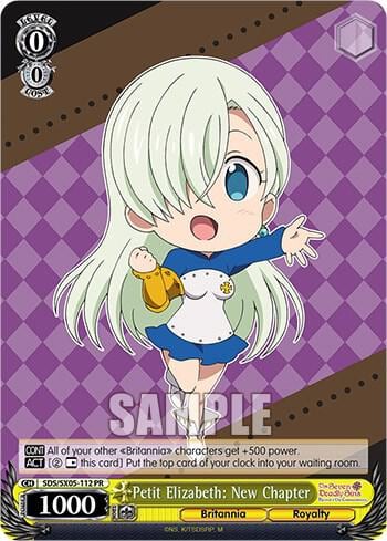 Petit Elizabeth: New Chapter, The Seven Deadly Sins: Revival of The Commandments SDS/SX05-112 PR