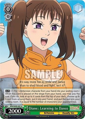 Diane: Learning to Dance, The Seven Deadly Sins: Revival of The Commandments SDS/SX05-041 U