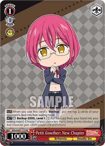 Petit Gowther: New Chapter, The Seven Deadly Sins: Revival of The Commandments SDS/SX05-117 PR