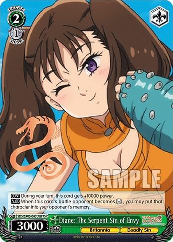 Diane: The Serpent Sin of Envy (DSR), The Seven Deadly Sins: Revival of The Commandments SDS/SX05-043DSR DSR