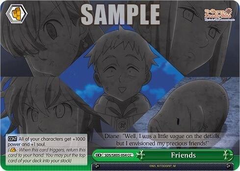 Friends, The Seven Deadly Sins: Revival of The Commandments SDS/SX05-054 CC