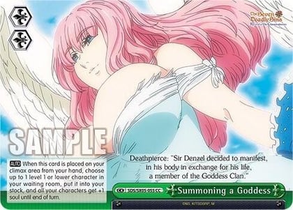 Summoning a Goddess, The Seven Deadly Sins: Revival of The Commandments SDS/SX05-055 CC
