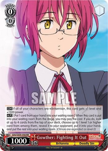 Gowther: Fighting It Out, The Seven Deadly Sins: Revival of The Commandments SDS/SX05-056 RR