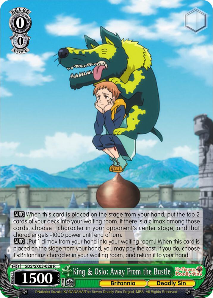 King & Oslo: Away From the Bustle, The Seven Deadly Sins SDS/SX03-028 R