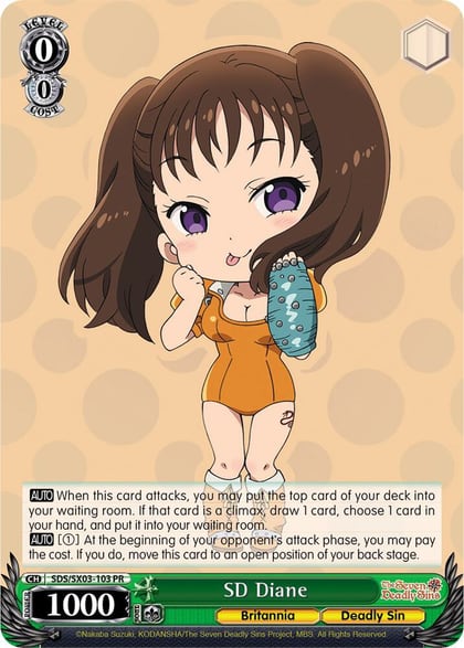 SD Diane, The Seven Deadly Sins SDS/SX03-103 PR