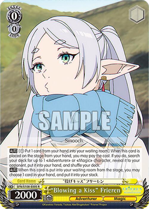 "Blowing a Kiss" Frieren, Frieren: Beyond Journey’s End SFN/S108-E005 R