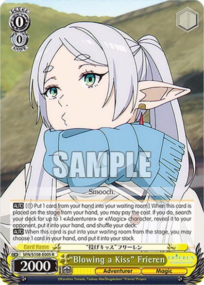 "Blowing a Kiss" Frieren, Frieren: Beyond Journey’s End SFN/S108-E005 R
