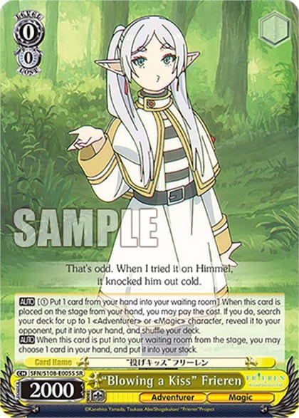 "Blowing a Kiss" Frieren (SR), Frieren: Beyond Journey’s End SFN/S108-E005S SR