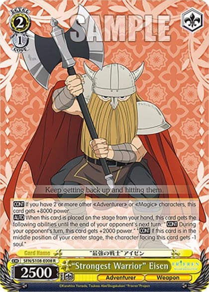 "Strongest Warrior" Eisen, Frieren: Beyond Journey’s End SFN/S108-E008 R